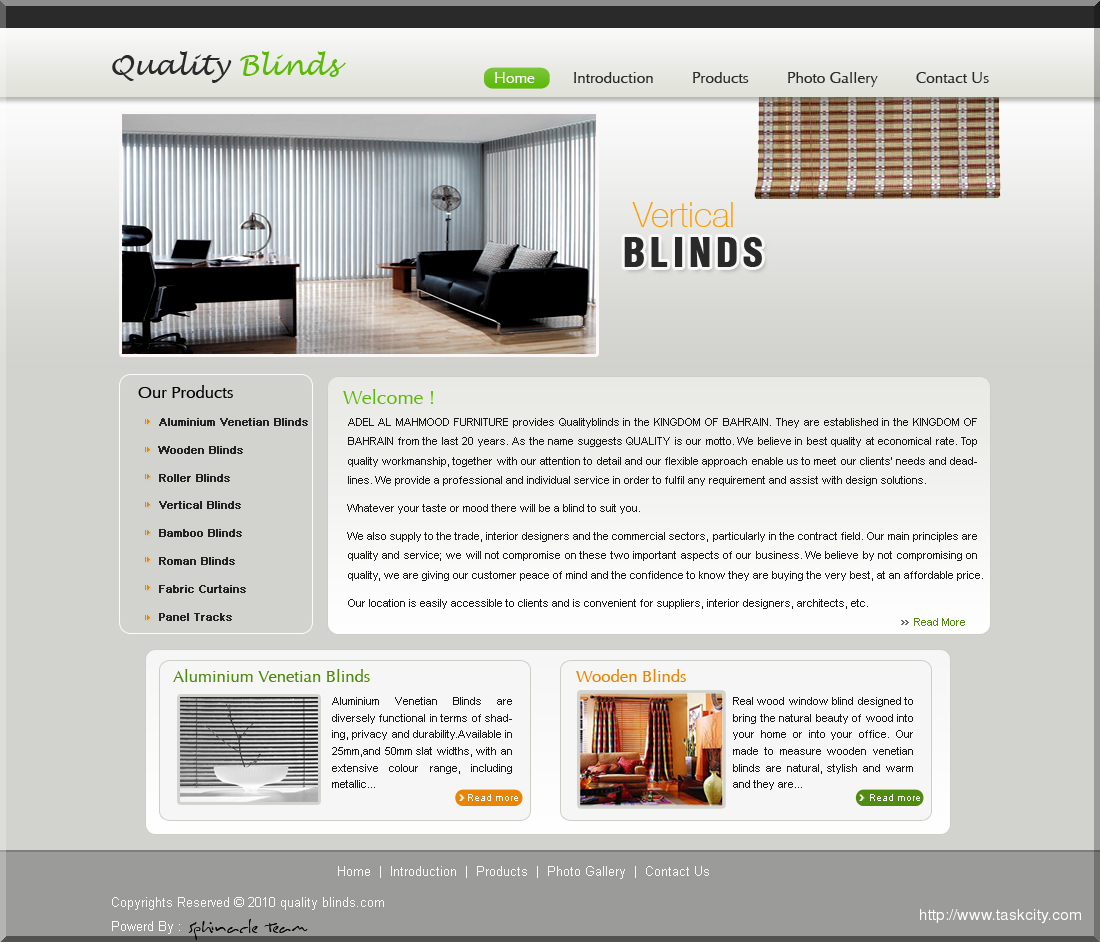 Quality blinds